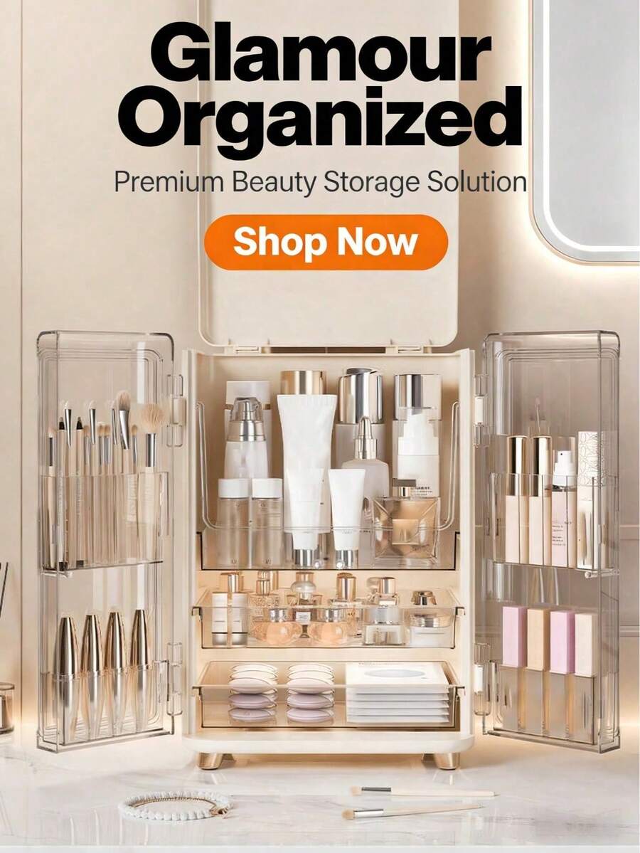 Makeup Organizers & Cabinets - Multicolor - View 1