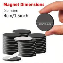 Ghost Forest Round Magnetic Fridge Magnets, Suitable For Home, Office, Cabinet - Pumpkin Lantern, Full Moon And Witch Decorations, Acrylic Magnetic Holder - Acrylic Magnetic Tiles - View 11