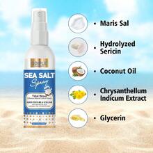 Goiple 3-Piece Set Including Sea Salt Spray, Texture Dry Shampoo Spray And 30g Styling Powder, Can Increase Men's Hair Instant Thickness And Volume, Sea Salt Spray Can Create Beach Wave Style, With Moisturizing And Volumizing Styling Functions, Also Has UV Protection Effect - Multicolor - View 4