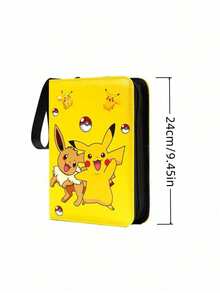 asmodee Pokémon Game Card Album Card Storage Photo Album, Card Collection Book Pocket Monsters Pets, 400 Card Slots Maximum Capacity 800 Cards (Cards Not Included) - Multi-color - View 10