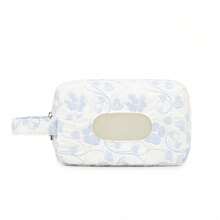 Portable Diaper Storage Bag, Double-Layer Zipper Wet Wipes Organizer With Wrist Strap, Multi-Function Home And Travel Storage Bag - Multicolor - View 14