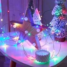1PC Warm White USB Fairy Lights With Remote Timer Dimmable 8 Modes Green Copper Wire String Lights Christmas Tree Decor Lights For Christmas Tree Bedroom, Wedding, Holiday Indoor & Outdoor Decoration - Green Copper Wire String Lights - View 10