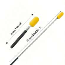 Adjustable Length Sponge Stick For Artists And DIY Enthusiasts, Ergonomic Handle Clay Pottery Tool, Water Absorber For Clay Painting And Sculpture, Lightweight Multi-Functional Art Accessory - Multicolor - View 8