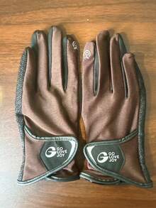 1 Pair Unisex High-Quality Professional Equestrian Gloves, Anti-Slip Breathable, Suitable For Training And Competition, Touchscreen Design, Durable Riding Equipment, High Grip Golf Gloves, Suitable For All Seasons, Professional Daily Riding Gear, Breathable Mesh Design, Suitable For Long-Term Wear Without Sweating - Multicolor - View 16