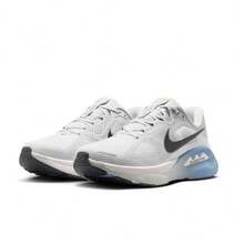 Sepatu Lari Nike Structure Plus Sport Comfort, Tahan Lama, Bernapas, dan Mendukung, Model Low-Top, Pria, Putih/Biru - Putih biru - View 7