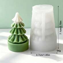 Christmas Tree Mold DIY Cup Wax Mold Mini Handmade Candle Christmas Decoration Ornament Aromatherapy Mold - Christmas Tree - View 4
