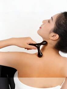 3-Prong Handheld Massager, Mini Triangle Massager, 3-Point Handheld Massager - Multicolor - View 3
