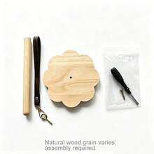 1pc Adjustable Portable Wrist Yarn Holder With Rotatable Wooden Container, Suitable For Storing Crochet Hooks And Handicrafts, Great For Crafters - Wrist Gauze Holder - View 9