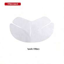 100pcs/Pack& 1 Set Disposable Neck Wrapping Film, Transparent Protective Cover, Salon Hair Dye Shield, Waterproof And Dustproof Neck Wrap For Beauty Salon Use - Multicolor - View 8