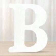 6 Inch White Wooden Letters, Unfinished Wooden Letters, Suitable For Wall Decoration, Standing Decorative Letters, Sliced Sign Decoration, Can Be Used For Crafts, Home Party Projects, Birthdays, Graduations, Etc., The Best Gift Choice. - A - View 12