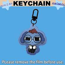 Animal Hospital Keychain, Anime Keychain, Rascal, Secret Agent, Secretary, Sam, Ron, Ratthew, Psychologist, Barney, Anime Fans Merch Goods, Car Hanging Ornament, Collectible, Living Room Decor, Desk Ornament, Birthday Gift, Party Favor - A - View 18