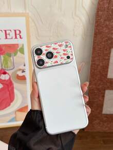 1pc 9H Hardness Camera Lens Protector Film, Fashion Full Coverage Lens Decoration Film, Suitable Compatible With Iphone 18 17 Pro Max Accessories, Rear Lens Anti-Drop Anti-Explosion, No Bubbles, Auto-Adsorption, Easy Installation, Scratch-Resistant, Printed Watermelon Fruit Pattern Protector Film Accessory - Print 3 - View 10