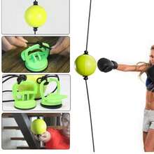 Hanging Boxing Speed Ball Fitness Training Equipment For Kids Physical Reaction & Adult Stress Relief Sports Workout - Lime Green - View 6