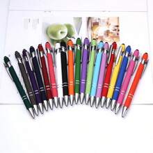 2/10/20pcs Metal Retractable Ballpoint Pens, Smooth Writing Tip, Multi-Color Options, Non-Slip Grip, Suitable For Daily Study, Office, Classroom Notes, Back To School, Christmas Student Office Supplies - A - View 7