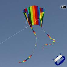 Colorful Mini Soft Kite, Comes With 30m Flying Line, Ideal For Outdoor Recreation, Kite Winder In Random Color Shipped - Colorful Style 1 - View 7