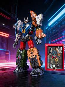7-In-1 Zinc Alloy Transformable Mecha - National Heavy Land-Sea-Air Integrated Armored Vehicle 7-In-1 Combination Set, Collectible Action Figures For Boys, Deluxe Gift Box Packaging, Parent-Child Interactive Educational Holiday Gift - 6-in-1 [Major National Weapon] Can Combine/transform Individually - View 17