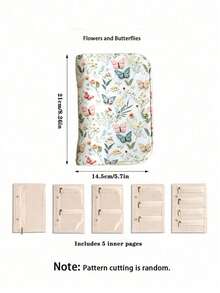 Book-Style Jewelry Organizer, Jewelry Pouch And Loose-Leaf Storage Binder (With Transparent Zippered Velvet Bag), Designed For Travel, Suitable For Earrings, Rings, Necklaces, Bracelets Storage, Book-Shaped Jewelry Storage Bag - Multicolor - View 17
