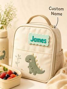Personalized Name Badge Cute Accessory For Backpacks/School Bags, Custom Name And Id Tags Back-To-School Gift For Family And Friend And Christmas Gift - Multicolor - View 2