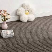 Striped Non‑Slip Floor Mat Roll, Wear‑Resistant Entrance Doormat, Easy‑Clean Rug For Indoor Outdoor Home Hallway - Multicolor - View 76