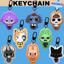 Animal Hospital Keychain, Anime Keychain, Rascal, Secret Agent, Secretary, Sam, Ron, Ratthew, Psychologist, Barney, Anime Fans Merch Goods, Car Hanging Ornament, Collectible, Living Room Decor, Desk Ornament, Birthday Gift, Party Favor - A - View 10