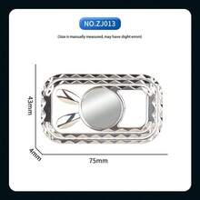 Portable Phone Ring Holder Foldable Aluminum Alloy Phone Stand Desktop Folding Finger Ring Adhesive Back Mount 360° Rotating Magic Lift For Live Streaming And Photography - Multicolor - View 7