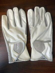 1 Pair Unisex High-Quality Professional Equestrian Gloves, Anti-Slip Breathable, Suitable For Training And Competition, Touchscreen Design, Durable Riding Equipment, High Grip Golf Gloves, Suitable For All Seasons, Professional Daily Riding Gear, Breathable Mesh Design, Suitable For Long-Term Wear Without Sweating - Multicolor - View 20