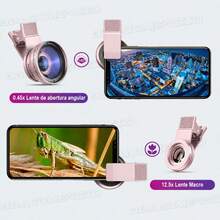 Phone Lens - ouro-rosa - Ver 8
