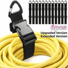 1-Piece Heavy-Duty Adjustable Extension Cord Organizer-Black Durable Polypropylene Cable Holder-Suitable For Studio And Garage Finishing-Tool Belt-Safety Cable Storage-Extension Cord Holder-Tool Storage-Sturdy Structure-Clean Work Area-Durable - one-size - View 5