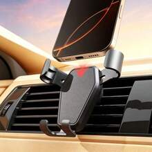3/2/1pc Stable Non-Falling Car Phone Holder, 360° Rotatable Air Vent Car Phone Navigation Mount, Universal Phone Holder, Fits 4.7-6.5 Inch Models, Sturdy Material, Anti-Vibration, Anti-Shake, Anti-Slip, One-Handed Convenient Operation, Silicone Soft Pad Protects Phone, Compatible With Various Smartphone Models, High-Quality Gift For Driving Friends, Father's Day Gift, Car Accessories, Phone Holder, Car Interior Decoration - Multicolor - View 2