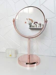 European Style Coated Desktop Double-Sided Large Princess Mirror - Rose Gold - View 5