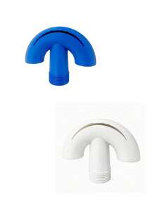 Pool Fountain Nozzle, Fan-Shaped Waterfall Spray Head, Plastic Water Feature Decorative Accessory, Suitable For Swimming Pool Decoration - Multicolor - View 13
