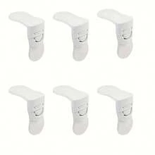5 cái khóa an toàn, lắp đặt dễ dàng, không cần khoan, không dùng điện, không dùng pin, bền bỉ, không pin, phù hợp cho tủ, ngăn kéo, bồn cầu, tủ lạnh, cửa, lò nướng, tủ bếp, thiết bị gia dụng và thùng rác - A - Xem 2