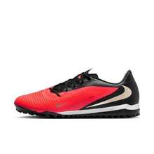 Sepatu Sepak Bola Nike Phantom 6 Academy dengan Cengkeraman Nyaman dan Anti Selip, Unisex, Merah dan Hitam - Merah dan hitam - View 5