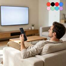 1pc Silicone Protective Cover Compatible With Samsung Smart TV BN59 Series Remote Control - Multicolor - View 7