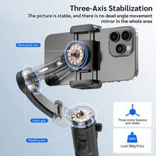 M02 Smart 3-Axis Handheld Gimbal & Tripod – Features Intelligent Face-Tracking, Professional Motion Stabilization, And A Magnetic Bluetooth Remote; Ideal For Videos, Vlogs, And Content Creation; Foldable And Compact For Easy Storage. - Black - View 2