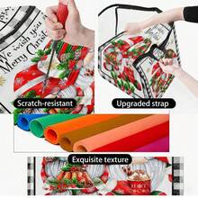 1pc Large Capacity Star-Shaped Lid Storage Box, Foldable Organizer Bin, Suitable For Blankets And Quilts, Equipped With Durable Zipper, Perfect Holiday Home Gift, Can Be Used For Under-Bed Storage. With Lid Organizer Bin, With Lid Storage Box, Extra Large Quilt Organizer Bin, With Lid Storage Box, Storage Box, With Lid Storage Box, Storage Cabinet, Medicine Storage Box, Box-Style Storage, Storage Bin, Cabinet - Multicolor - View 4