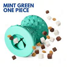 Deeow Interactive Dog Toy, Colorful Natural Rubber Geometric Chew Toy, Milk Scent, Treat Dispensing Puzzle Toy, Suitable For All Dog Breeds, No Batteries Required - Multicolor - View 10