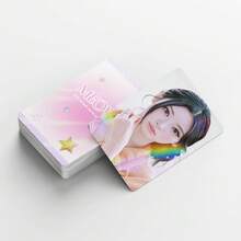 (124Pcs/Set) MEOVV Mini Album BITE NOW Star KPOP Merchandise LOMO Laser Card Photocard, Photo Cards, Arirang, BTS21 Accessories, Bangtan, Photo Card, Photocard - A - View 3