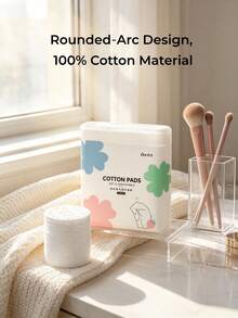 OEIEZ 240PCS Premium Selected Cotton Pads, Lightweight Soft Skin‑Friendly Cotton Sheets, Fast Full‑Face Makeup Removal, Sealed‑Edge Design Gentle For Sensitive Skin, Easy‑To‑Store For Daily Use - View 10