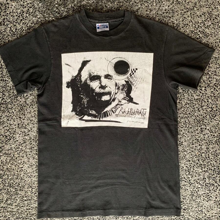 Vintage 80s 'Theory Of Relativity' Gty Probe-B Stanford University Tshirt - Style - View 1