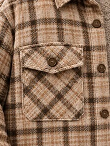 Men Plus Size Jackets And Coats - Beige - View 3