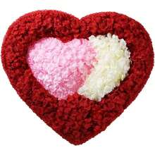 10000pcs Red Artificial Silk Rose Petals, Faux Rose Petals, Suitable For Wedding Aisle, Proposal, Romantic Night, Holiday Party, Room Decoration - Multicolor - View 1