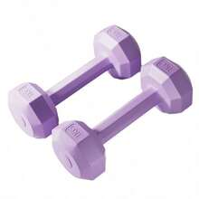 1pc/2pcs Cement Hex Dumbbells, Anti‑Roll Structure, Non‑Slip Handles, [1kg/2kg/3kg], Random Color Delivery, Assist In Arm Shaping And Muscle Strength Improvement, Suitable For‑Home Workouts, Indoor Strength Training, Fitness Rehabilitation Exercises - Random Color - View 8