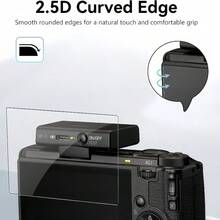 4pcs Screen Protector Film For Ricoh GR3 HDF/GR3X HDF/GR3/GR3 X, Sensitive Touch, High Definition & High Transparency, Easy Installation No Bubbles, Anti-Scratch, Bubble-Free - View 7