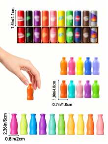 1 Set Memory Bottle Matching Board Game Random Shuffle Memory Challenge Interactive Icebreaker Toy 2-4 Players Dual-Purpose Tabletop And Floor Game Suitable For Game Night Group Gathering Friends Party Back To School Season Party Supplies - Multiple Styles - View 12