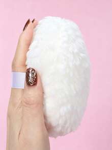 2pcs Ultra Soft Latex-Free Washable Reusable Large Pink Sponges, Suitable For Talcum Powder, Loose Powder, Mineral Powder, Setting Powder, Skincare, Face & Body Makeup And Compact Powder Use. Makeup Puff, Exquisite Beauty Accessory, Dressing Table Decor, Christmas, Halloween - Multicolor - View 9