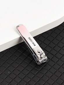 /32pcs/8pcs/1pc/ Classic Stainless Steel Nail Clippers, Silver Fingernail/Toenail Clipper Set, Sharp Blades, Portable Nail Clippers, Suitable For Nail Salons And Home Use, Nail Clipper Quantity, Wholesale Distribution - Pink - View 4