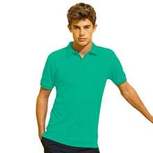 Roly Asquith & Fox Mens Short Sleeve Performance Blend Polo Shirt - Kelly - View 2