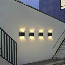 Solar Powered Outdoor Wall Light 6-LED Solar Spotlight Landscape Balcony Outdoor Wall Decor Light Outdoor Wall Hanging Light Dusk To Dawn Sensor - Solar Wall Light - View 7