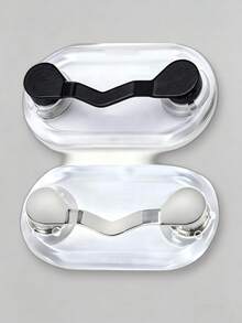 Hanging Glasses Clip, Pin Type Multifunctional Wearable Clothing Clip, Glasses Headphone Cable Clip - View 4